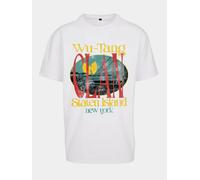 modernes Mister Tee Herren T-Shirt 240 g/m² mit Baumwolle Weiß XL