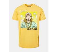 modernes Mister Tee Herren T-Shirt mit Baumwolle Gelb XL
