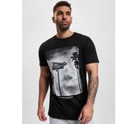 modernes Mister Tee Herren T-Shirt mit Baumwolle Schwarz XS