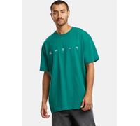modernes Mister Tee Herren T-Shirt Oversize mit Baumwolle Grün 3XL