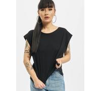 Urban Classics Ladies Basic Shaped Tee in Gr. 4XL in Schwarz