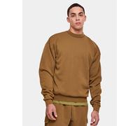 Urban Classics - Acid Washed Crew Summerolive - Sweater - Grün - XL - 70% Baumwolle, 30% Polyester,Schweiß Grün XL
