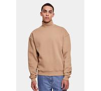 Urban Classics Herren Sweatshirt High Rib Neck Crew Beige Gr. 5XL