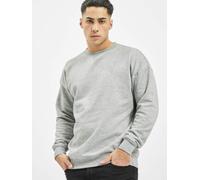 modernes URBAN CLASSICS Herren Sweatshirt Rippstrick Fleece 300 g/m² mit Baumwolle Grau M