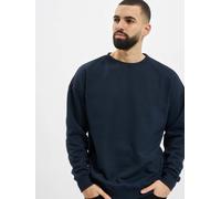 modernes Urban Classics Herren Sweatshirt Rippstrick Fleece 300 g/m² mit Baumwolle Navy S