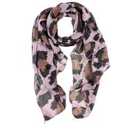 Modeschal "Big Leo", Damen, rosa (altrosa), Baumwolle, COLLEZIONE ALESSANDRO, Basic, Modetücher, Made in Italy, mit Seidenanteil (22555423-0) altrosa