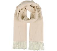 Modeschal CAPELLI NEW YORK, Damen, ivory, Web, Polyester, Strukturmuster, mehrfarbig, Modetücher, Strukturmuster, Fransenkante, wärmend (18914267-0) ivory
