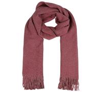 Modeschal CAPELLI NEW YORK, Damen, mauve, Polyester, Strukturmuster, unifarben, Modetücher, Fransenkante, wärmend (45501648-0) mauve