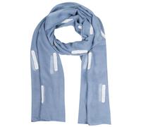 Modeschal CAPELLI NEW YORK, Damen, mid blau, ivory, Obermaterial: 100% Polyester, Modetücher (17545937-0) mid blau, ivory