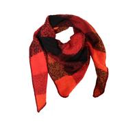 Modeschal CAPELLI NEW YORK, Damen, terra combo, Web, Polyester, kariert, mehrfarbig, meliert, Modetücher, Karomuster, Dreieckstuch, wärmend (45307856-0) terra combo