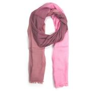 Modeschal "Danai", Damen, rosa (rose), Viskose, COLLEZIONE ALESSANDRO, gestreift, Basic, Modetücher, mit tollen Farben im Farbverlauf (67669330-0) rose