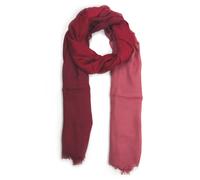 Modeschal "Danai", Damen, rot, Viskose, COLLEZIONE ALESSANDRO, gestreift, Basic, Modetücher, mit tollen Farben im Farbverlauf (51623158-0) rot