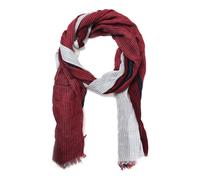 Modeschal "Fenja", Damen, rot (bordeaux), Viskose, COLLEZIONE ALESSANDRO, gestreift, Basic, Modetücher, im Streifendesign mit kleinen Punkten (62734430-0) bordeaux