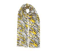 Modeschal HARPA "DORINA", Damen, gelb, schwarz, 50% Viskose, 50% Baumwolle, gestreift, mehrfarbig, Modetücher, in schöner Streifenoptik (90468309-0) gelb, schwarz