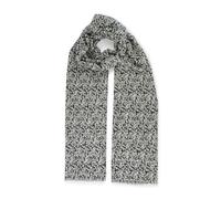 Modeschal HARPA "PEPPER", Damen, schwarz, goldfarben, Viskose, bedruckt, geblümt, mehrfarbig, Modetücher, mit floralem Allover-Print und Metallic-Effekt (30064506-0) schwarz, goldfarben