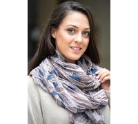 Modeschal "Indian Summer", Damen, rosa, Baumwolle, COLLEZIONE ALESSANDRO, bedruckt, Basic, Modetücher, in modischer Blätter-Optik (56744535-0) rosa