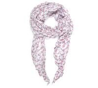 Modeschal "Jolin", Damen, rot, Baumwolle, COLLEZIONE ALESSANDRO, geblümt, Basic, Modetücher, mit kleinen Blumen (20487233-0) rot