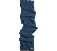 Modeschal LEVI'S "BACK PATCH SCARF", Damen, blau (dusky indigo), Strick, Baumwolle, Modetücher, Unisex (36068102-0) dusky indigo