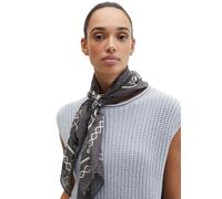 Modeschal MARC O'POLO, Damen, multi, stormy sky, Baumwolle, Modetücher Modeschal, aus reiner Bio-Baumwolle, quadratisch, ca. 85 x 85 cm (12100440-0)
