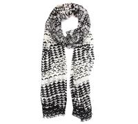 Modeschal "Okinawa", Damen, schwarz, Viskose, COLLEZIONE ALESSANDRO, bedruckt, Basic, Modetücher, in schwarz-weiß (14857035-0) schwarz