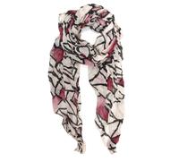 Modeschal "Osaka", Damen, beige, Baumwolle, COLLEZIONE ALESSANDRO, bedruckt, Basic, Modetücher, mit Seidenanteil (78776149-0) beige