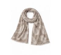 Modeschal "Paisley", Damen, taupe, Viskose, COLLEZIONE ALESSANDRO, unifarben, Basic, Modetücher, Made in Italy, super-weiches Viskose (63805166-0) taupe