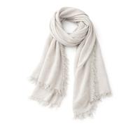 Modeschal "Schmeichler", Damen, beige, Viskose, COLLEZIONE ALESSANDRO, unifarben, Basic, Modetücher, aus super-soft Viskose, Made in Italy (24722910-0) beige