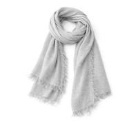 Modeschal "Schmeichler", Damen, grau, Viskose, COLLEZIONE ALESSANDRO, unifarben, Basic, Modetücher, aus super-soft Viskose, Made in Italy (54534555-0) grau