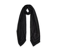 Modeschal TOMMY HILFIGER "TH MONOGRAM", Herren, schwarz, Materialmix, Modetücher (75204124-0) schwarz