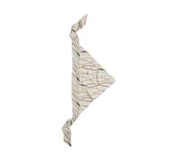 Modeschal TOMMY HILFIGER "TH NAUTICAL SILK TRIANGLE", Damen, th optic weiß, Web, Seide, Modetücher, aus reiner Seide mit Seil-Print (16784845-0) th optic weiß