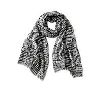 Modeschal "Vasca", Damen, schwarz, Viskose, COLLEZIONE ALESSANDRO, gepunktet, Basic, Modetücher, mit vielen kleinen Farbkleckse (58757968-0) schwarz