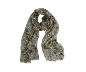 Modeschal "Wildegance", Damen, grün (khaki), Viskose, COLLEZIONE ALESSANDRO, Basic, Modetücher, mit Animal Druck, aus luxuriösem Modal (53432348-0) khaki