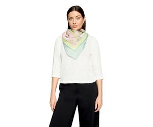 Modetuch BETTY BARCLAY "Damen mit Aufdruck", Damen, Gr. ACC, mint, rosé, Polyester, Modetücher (93917550-0) mint, rosé