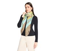 Modetuch BETTY BARCLAY "Damen mit Blumenprint", Damen, Gr. ACC, beige, gelb, Web, Polyester, Modetücher (43110463-0) beige, gelb