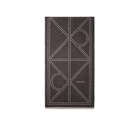 Modetuch CALVIN KLEIN, Damen, schwarz, Web, Viskosemischung, unifarben, Modetücher, regular fit (92442314-0) schwarz