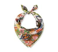 Modetuch CODELLO "Codello Nickituch", Damen, grün, Obermaterial: 100% Seide silk., Modetücher, Farbbrillanz-Dschungel (88106820-0) grün