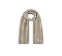 Modetuch CODELLO "Codello Schal", Damen, beige (hellbeige), Obermaterial: 70% Polyacryl PAN. 30% Wolle WO., uni, Modetücher, aus Rippenstrick (43090033-0) hellbeige