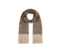 Modetuch CODELLO "Codello Schal", Damen, braun (beige), Obermaterial: 40% Modal CMD. 38% Wolle WO. 22% Baumwolle CO., Modetücher, mit Patch (43165526-0) beige