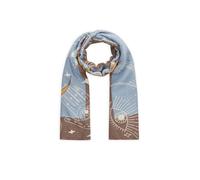 Modetuch CODELLO "Codello Schal", Damen, blau, Obermaterial: 70% Polyester PES. 30% Viskose CV., Modetücher (39119753-0) blau