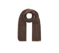 Modetuch CODELLO "Codello Schal", Damen, braun, Obermaterial: 100% Polyester PES., uni, Modetücher, mit Zierstich (77747723-0) braun