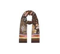 Modetuch CODELLO "Codello Schal", Damen, grün, Obermaterial: 85% Modal CMD. 15% Wolle WO., Modetücher, mit Waldtier-Motiven (38355565-0) grün