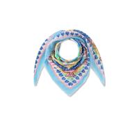 Modetuch CODELLO "Codello Tuch", Damen, blau, Obermaterial: 100% Baumwolle CO., Modetücher, Kult-Textur (75908405-0) blau