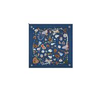Modetuch CODELLO "Codello Tuch", Damen, blau, Obermaterial: 100% Seide silk., bunt, Modetücher, aus Seide (72947519-0) blau