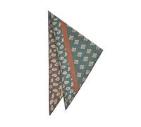 Modetuch CODELLO "Codello Tuch", Damen, braun, Obermaterial: 70% Polyester PES. 30% Viskose CV., Paisley, Modetücher, mit Paisley-Muster (89789306-0) braun