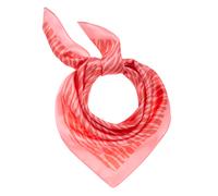 Modetuch LSCN BY LASCANA "Schal, Modeschal, Dreieckstuch, Nickituch, Halstuch", Damen, rosa (rot), Stoff, Polyester, gemustert, Modetücher, mit modischem Print (63286100-0) rot