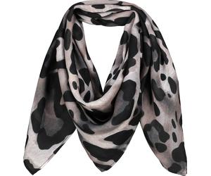 Modetuch MONARI "Schal/Tuch Leodruck allover", Damen, braun gemustert, Web, Materialmix, gemustert, mehrfarbig, Modetücher, mit Animalprint (52053529-0) braun gemustert
