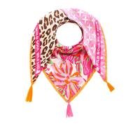 Zwillingsherz Viereckstuch "Wild Summer Dschungel" in Bunt - (L)130 x (B)130 cm - 33% | Damen Schals Tuecher