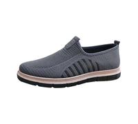 Modisch Freizeitschuhe FüR MäNner,Bequeme Atmungsaktive Loafers,Herren Slip On Sneaker Walkingschuhe rutschfeste Sportschuhe Leicht Mesh Schuhe Fitnessschuhe Casual FrüHling Sommer Einzelschuhe