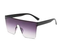 Modische, beliebte ultraleichte, dünne Sonnenbrille, großer Rahmen, Anti-UV, Straßenfoto, Autofahren, Gradient, Einheitsgröße