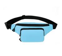 Modische Brusttasche für Damen und Herren, praktischer Gürtel, Hüfttasche für Reisen, Radfahren, Fitness, Herren, Damen, praktischer kleiner Crossbody-Tasche, Handytasche, Farbe: Blau, Einheitsgröße